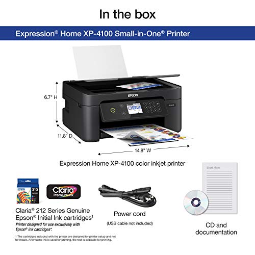 Epson Expression Home XP-4100 Wireless Printer - Image 3