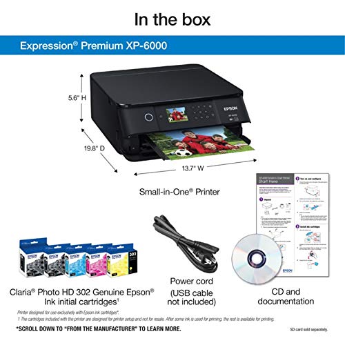 Epson Expression Premium XP-6000 Wireless Printer - Image 3