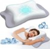 Polovo Ergonomic Cooling Contour Memory Foam Pillow