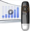 Norwii Ergonomic Wireless Presenter Clicker N86s