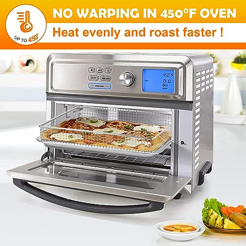 Ericair TOA-060 Stainless Steel Air Fryer Basket - Image 3
