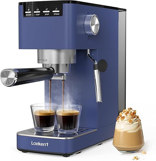 Laekerrt Espresso Machine 20 Bar With Frother