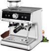 KIMORE Espresso Machine With Grinder – Stainless Steel