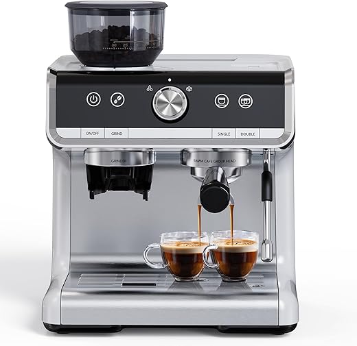 Garvee Espresso Maker With Milk Frother 2.8L