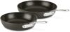 All-Clad Essentials Hard Anodized Nonstick Fry Pan Set