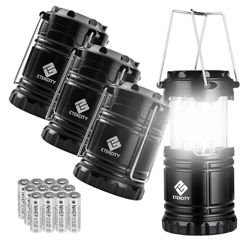 Etekcity Camping Lanterns 4-Pack, 1000LM, 30 LED - Image 2