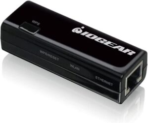 IOGEAR Ethernet To Wi-Fi N Adapter 300Mbps