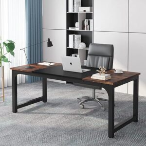 Tribesigns Executive Desk, Large Office Workstation