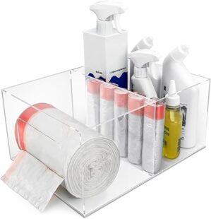 JYPS Extra Large Acrylic Trash Bag Holder