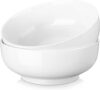 MALACASA Extra Large Porcelain Salad Bowls, 114 OZ