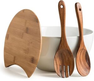 LAUCHUH Extra Large Salad Bowl With Lid