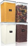 Vtopmart Extra Large Tall Airtight Containers