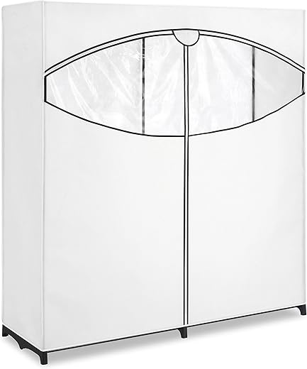 Whitmor Extra-Wide Clothes Closet, 60β White Cover