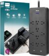 PHILIPS EZFit 10-Outlet Surge Protector, 6 Ft Cord