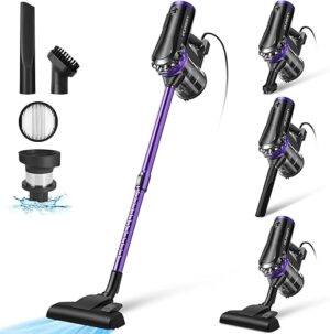 elezon F800 Stick Vacuum, 18KPa Powerful Cyclone