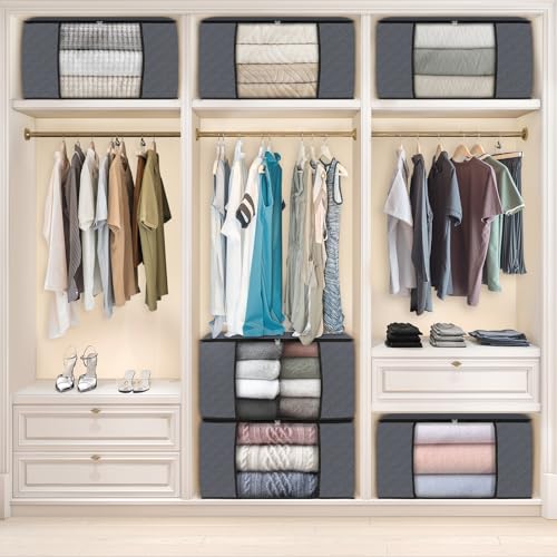 Fab totes Clothes Storage Bags, Foldable Thick Fabric - Image 5