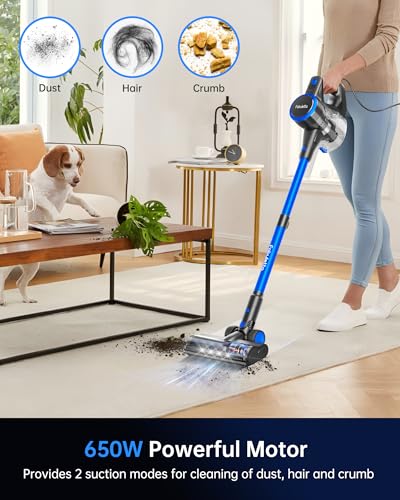 FABULETTA Upgraded 650W Corded Stick Vacuum - Image 2