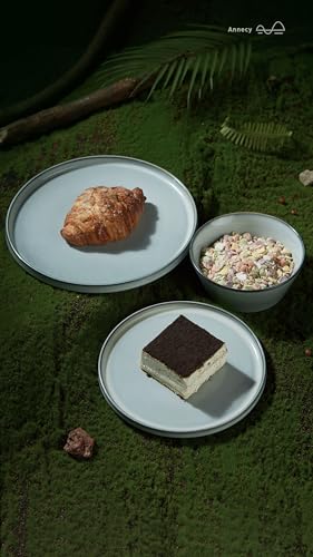 famiware Annecy Stoneware Dinnerware Set, 12 Pieces - Image 4