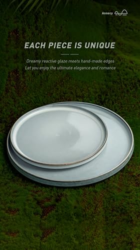 famiware Annecy Stoneware Dinnerware Set, 12 Pieces - Image 5