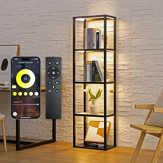 FENLO Fantasy Plus - Tall Display Shelf With LED Lamp