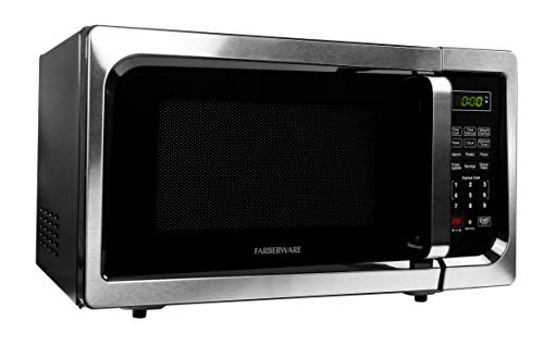 Farberware 900-Watt Microwave Oven, Stainless Steel - Image 3