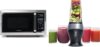 Farberware Farberware Countertop Microwave 900 Watts & Ninja QB3001SS Blender