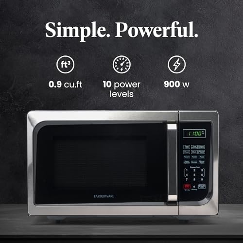 Farberware Farberware 900W Countertop Microwave, Ninja BL642 Blender - Image 3