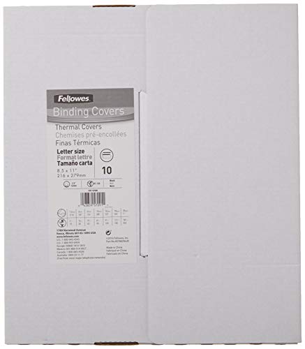 Fellowes Binding Thermal Presentation Covers, 1/2 Inch, 52566 - Image 2