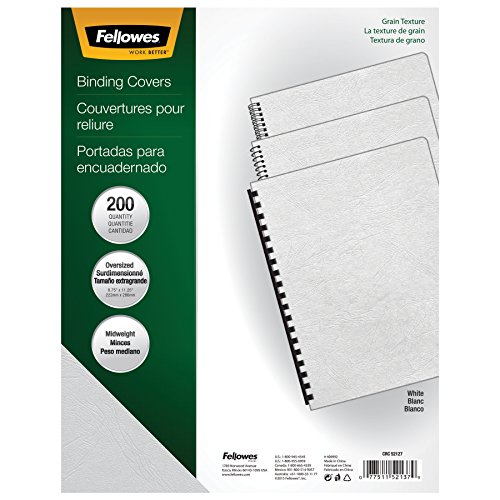 Fellowes Classic Presentation Cover, 200 Per Pack (52137) - Image 2