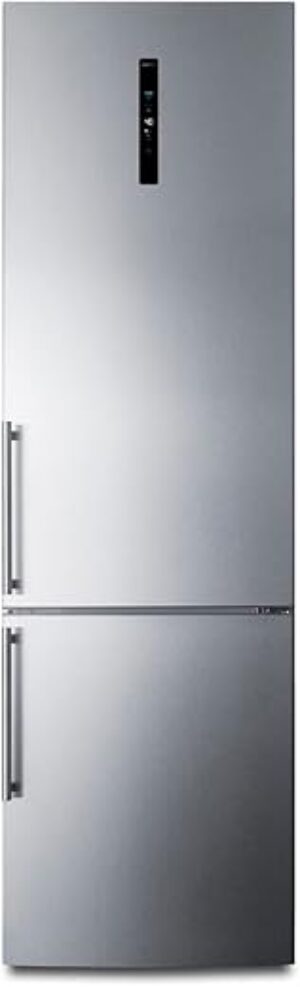 Summit Appliance FFBF181ES2 Bottom Freezer Refrigerator, Stainless Steel