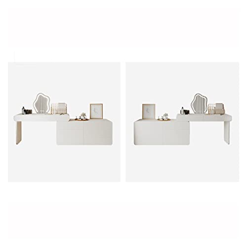 FGDSEEEKJUFHH Modern Vanity Desk With Storage Cabinet - Image 5
