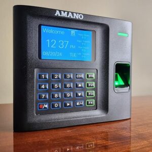 AMANO Fingerprint & Prox Card Time Clock