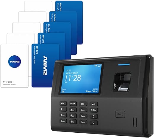 ANVIZ Fingerprint Time Clock CX3 Bundle