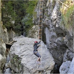WSYZHL Fire Escape Ladder 1-6 Story 20M