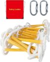 LUKEE Fire Escape Ladder, 16FT, 2 Story