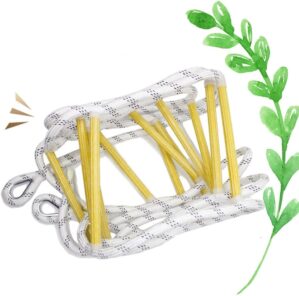 SDVantage Fire Escape Ladder, Anti-Slip Nylon, 10m