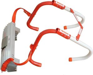 LAODOU Fire Escape Ladder With Anti-Slip Rungs