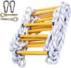 JJPSFDS Fire Escape Ladder With Hooks