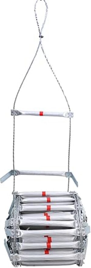 Sywlwxkq Fire Escape Rope Ladder, 15M