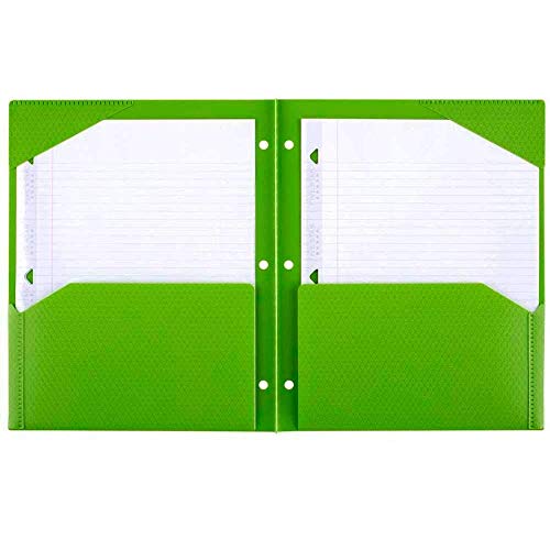 Five Star 2 Pocket Plastic Folders, Assorted - 33342 - Image 2