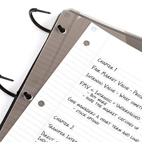 Five Star Hybrid NoteBinder With Study App, White (29326AE2) - Image 3