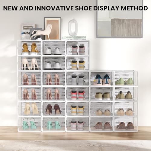 Fkprorjv XX Large Shoe Storage Box Organizer - Image 2