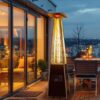 PATIOPIA Flame Pyramid Pool Heater With Cover