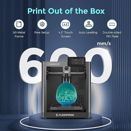 FLASHFORGE Adventurer 5M 3D Printer, 600mm/s - Image 2