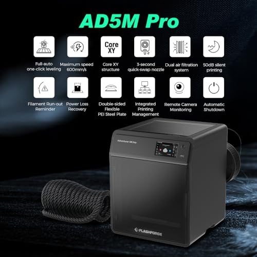 FLASHFORGE Adventurer 5M Pro 3D Printer, High-Speed - Image 2