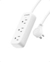 Anker Flat Plug Extension Cord, Small Power Strip