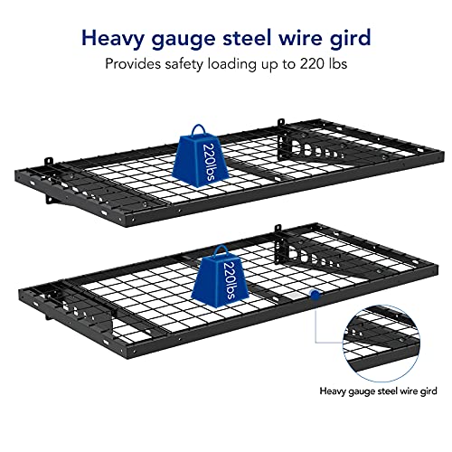 FLEXIMOUNTS 2-Pack Garage Shelving Bike Rack - Image 4