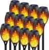 Kurifier Flickering Flame Solar Torch Lights