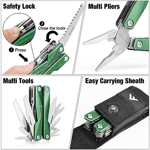 FLISSA 16-In-1 Stainless Steel Multitool - Image 5