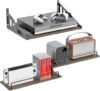 CLESOO Floating Projector Shelves Set – Wall Mount